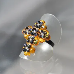  - Ring Ululani -  - Laiton argenté